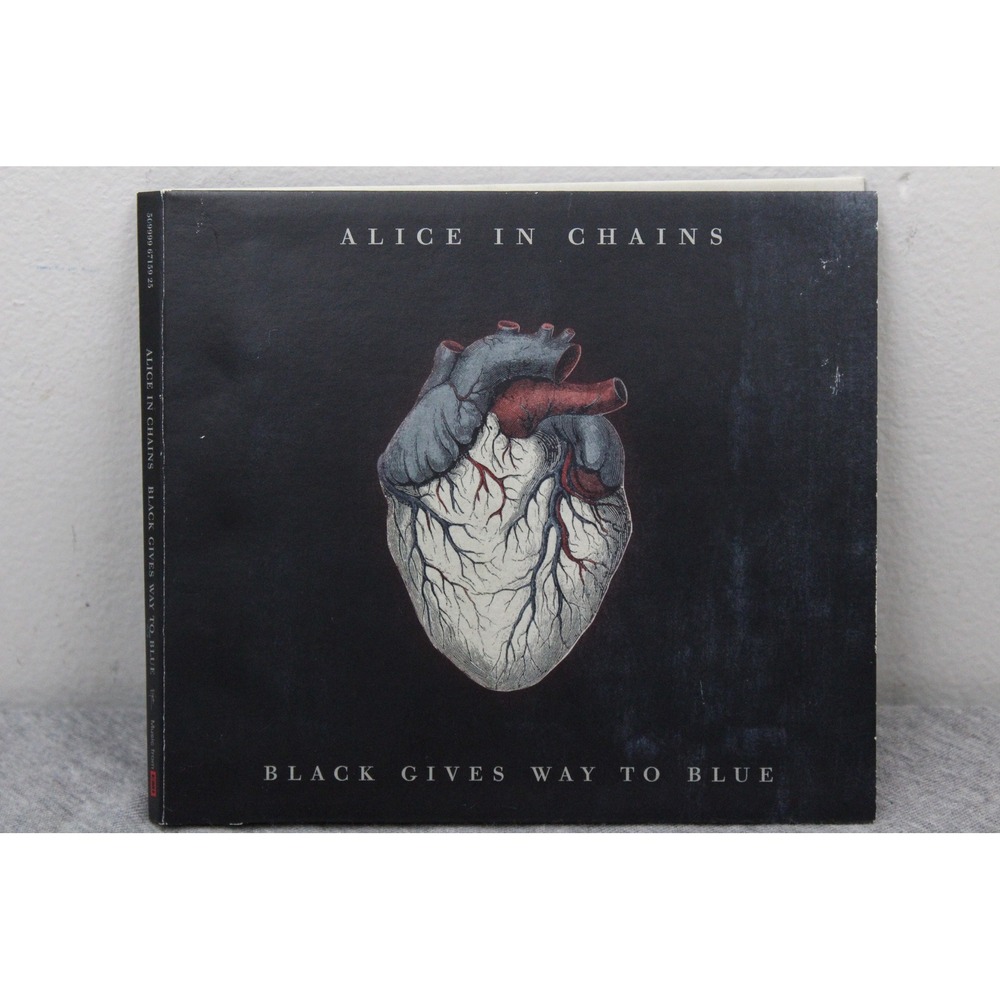 Alice In Chains CD Black Gives Way to Blue Grunge Rock Digipak